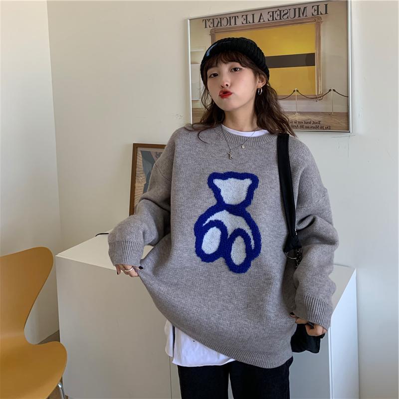 Women's Loose Velvet Thickened Sweater