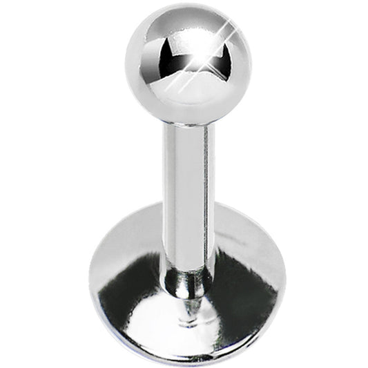 18G 1/4 Internally Threaded 2.5mm Ball Labret