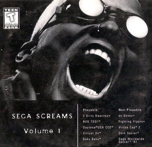 Sega Screams: Volume 1 (Sega Saturn)