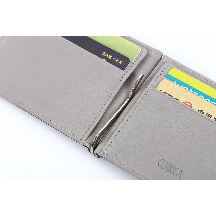Creative PU Fashion Wallet Business Card Holder