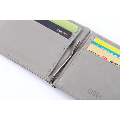 Creative PU Fashion Wallet Business Card Holder