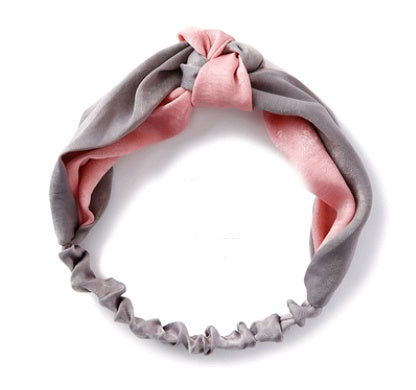 Chinese Knot Wide-Brimmed Satin Headband