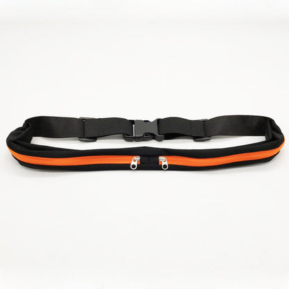 Double Pocket Sports Waist Bag
