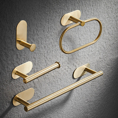 Single Bar Towel Rack Bathroom Hook
