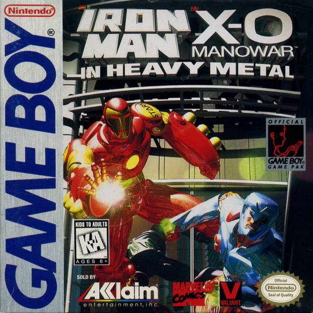 Iron Man/X-O Manowar in Heavy Metal (Gameboy)