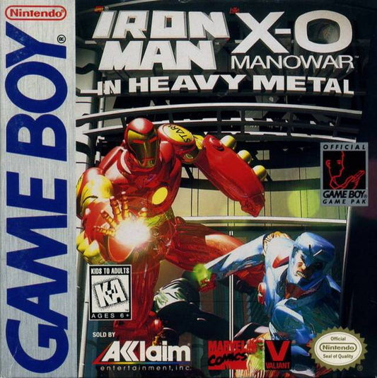 Iron Man/X-O Manowar in Heavy Metal (Gameboy)