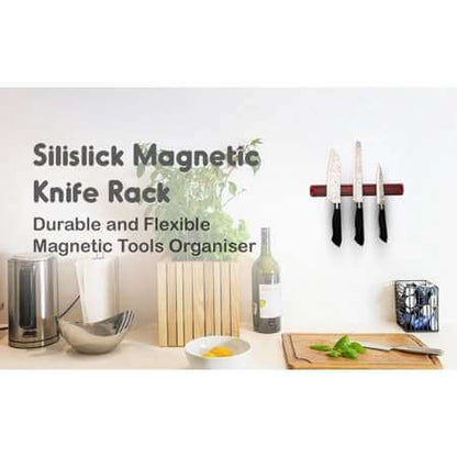 Magnetic Knife Tool Rack - 2 Black
