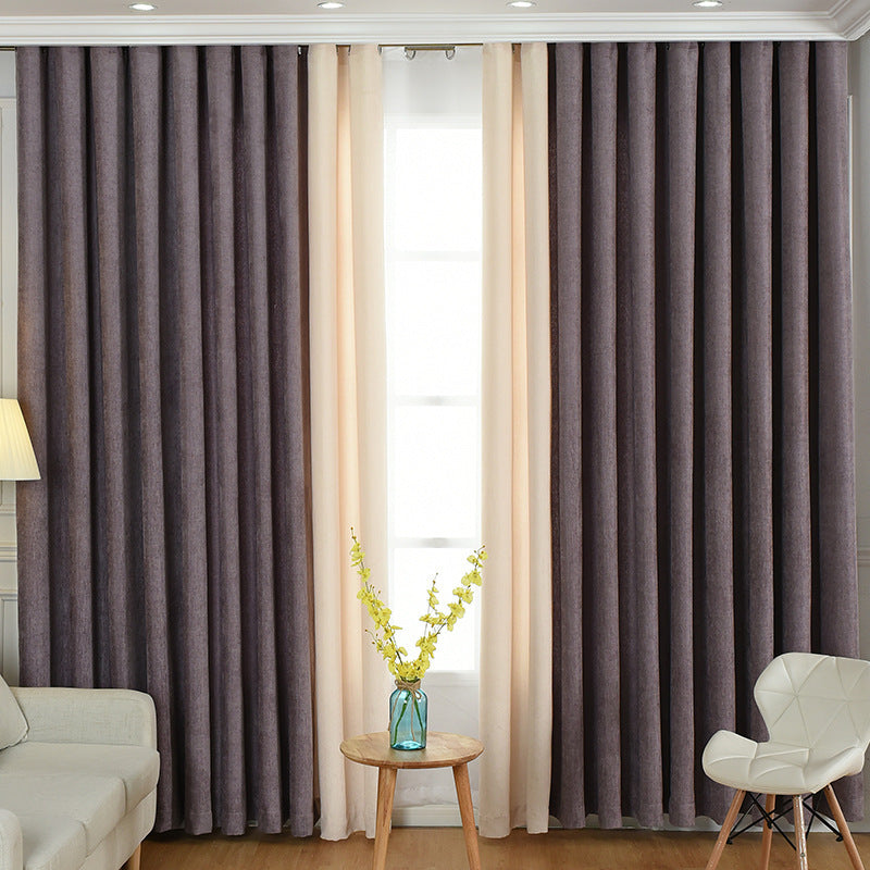Chenille High Shading Curtains