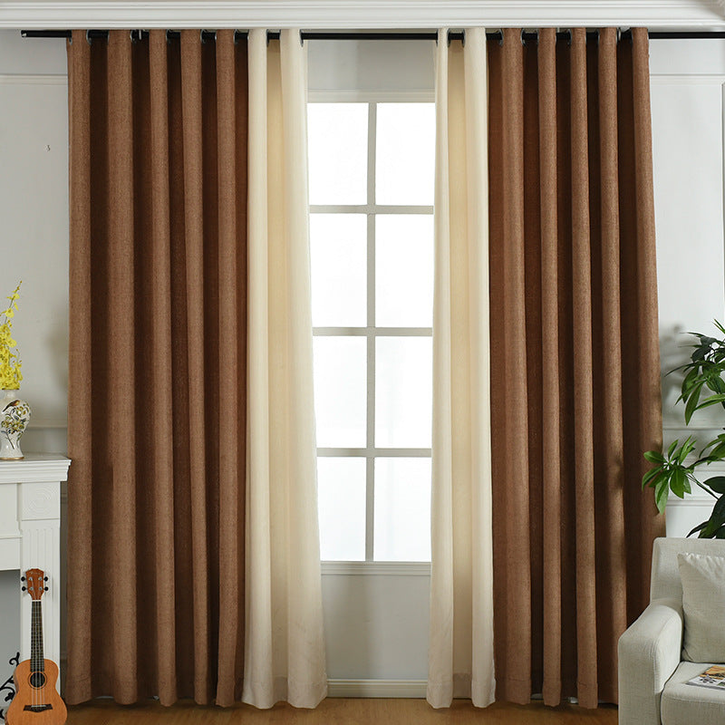 Chenille High Shading Curtains