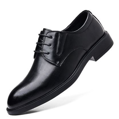 Men's Hollow-out Height Increasing Leather Shoes