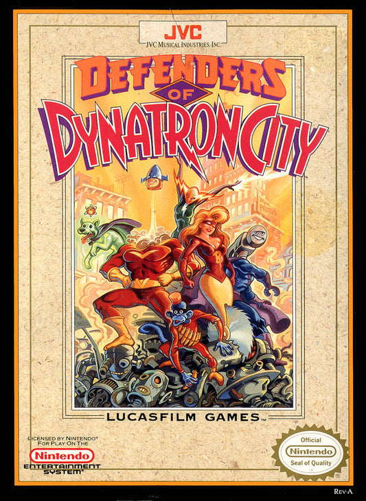 Defenders of Dynatron City (Nintendo NES)