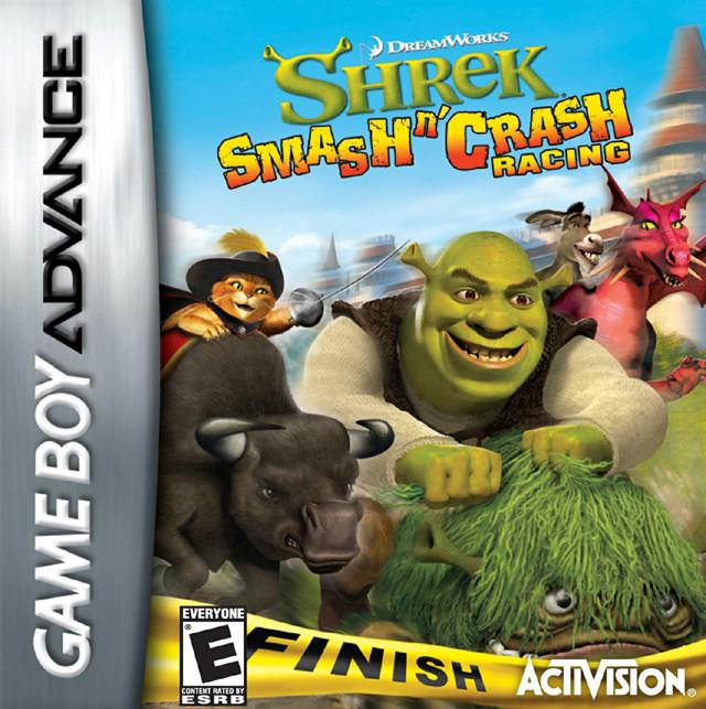 Shrek Smash and Crash Racing (Gameboy Advance)