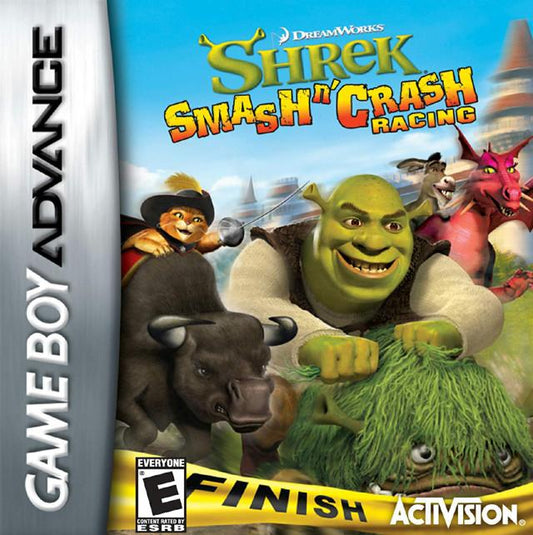 Shrek Smash and Crash Racing (Gameboy Advance)