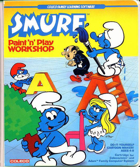 Smurf: Paint 'n' Play Workshop (Colecovision)