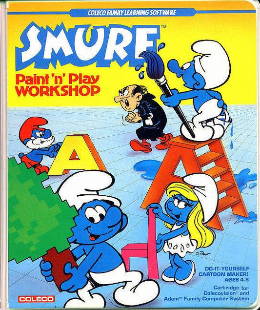 Smurf: Paint 'n' Play Workshop (Colecovision)