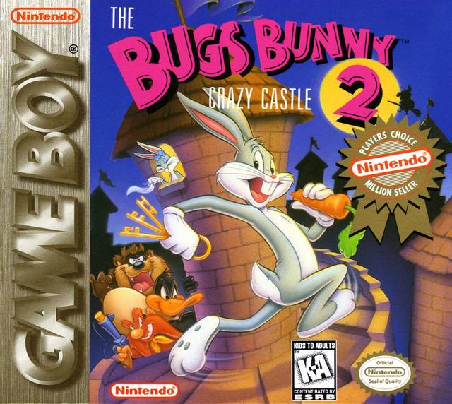 The Bugs Bunny Crazy Castle 2 (Player's Choice) (Gameboy)