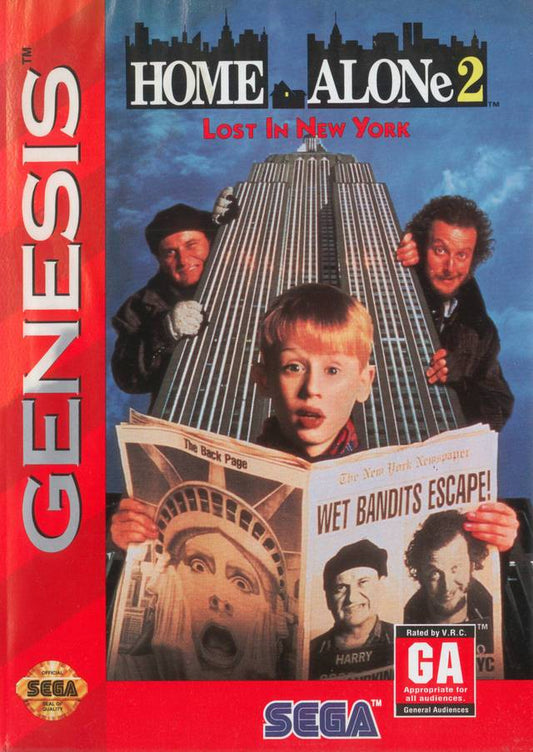 Home Alone 2 Lost In New York (Sega Genesis)