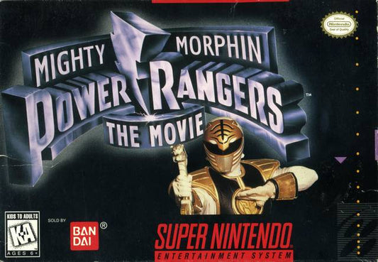 Mighty Morphin Power Rangers The Movie (Super Nintendo)