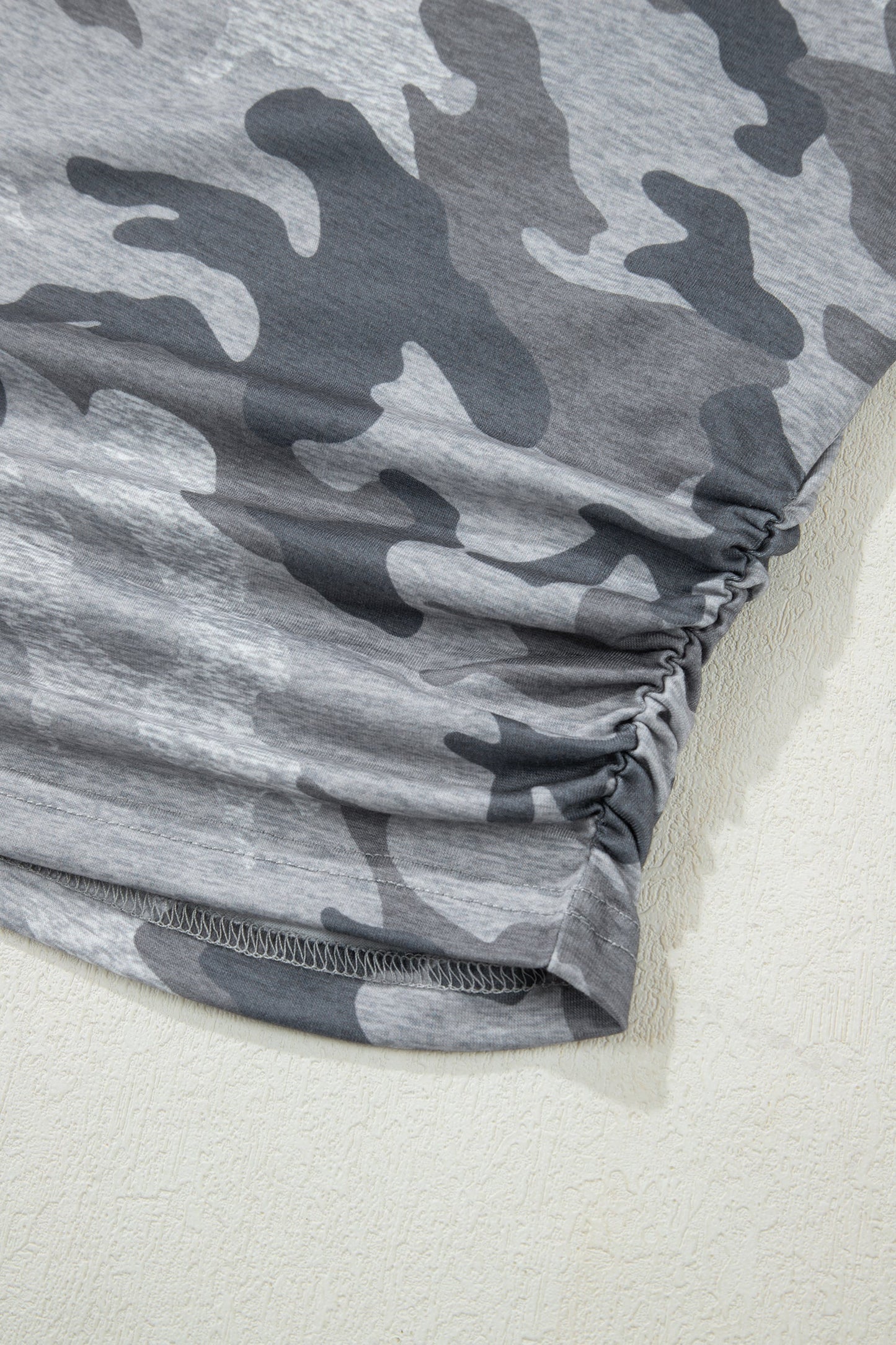 Camouflage Round Neck T-Shirt