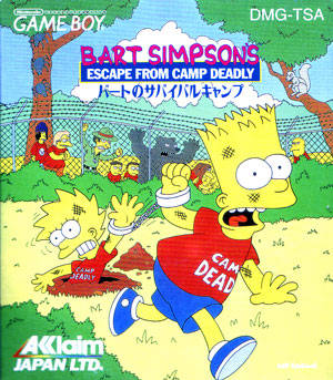 Bart Simpson's Escape from Camp Deadly [Japan Import] (Gameboy Color)