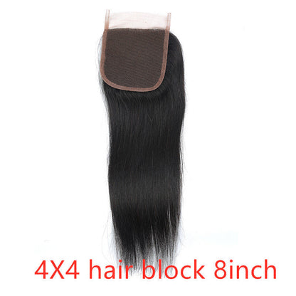 Natural Color Human Hair Extensions - Straight Wave
