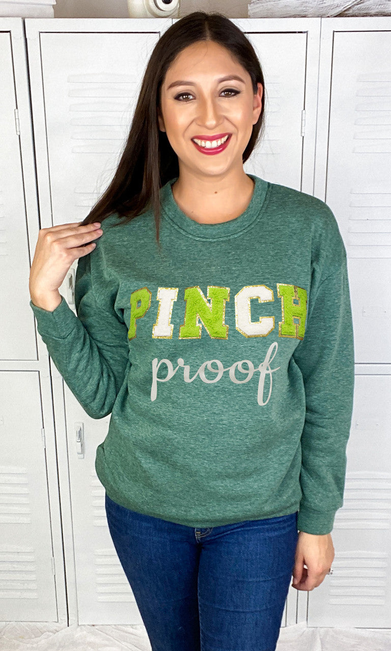 Pinch Proof Ideal Chenille Sweatshirt
