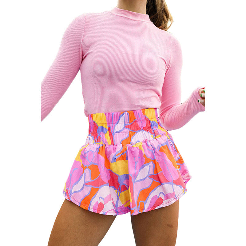 European and American High Waist Short Shorts