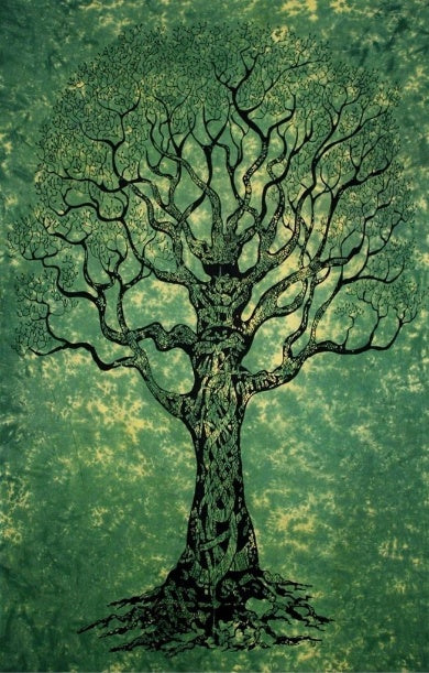 Sunset Tree Tapestry