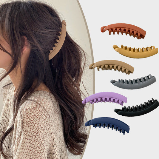 Matte Banana Hair Clip