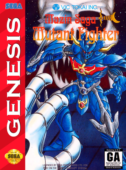 Mazin Saga Mutant Fighter (Sega Genesis)