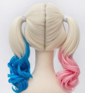 Harley Quinn Gradient Cosplay Wig
