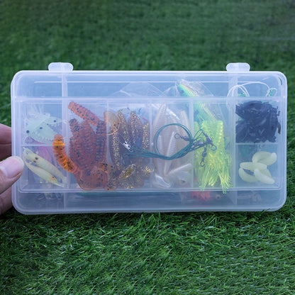 Freshwater Soft Bait Lure Set - Mino, VIB, Sequins