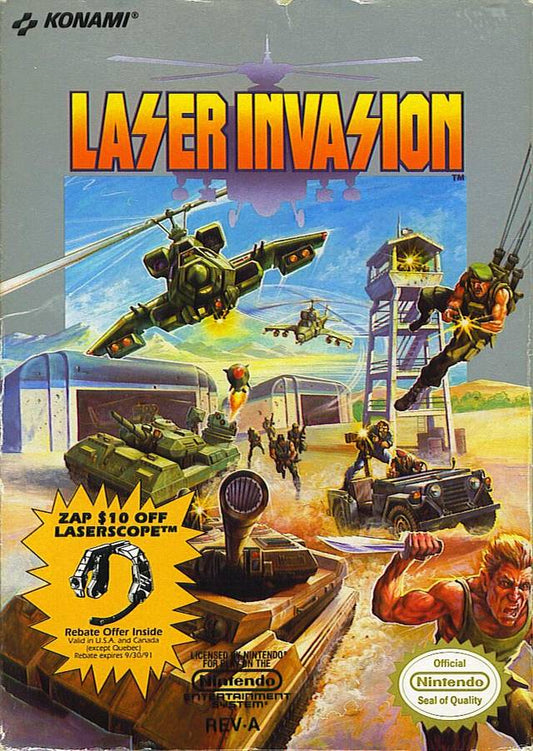 Laser Invasion (Nintendo NES)