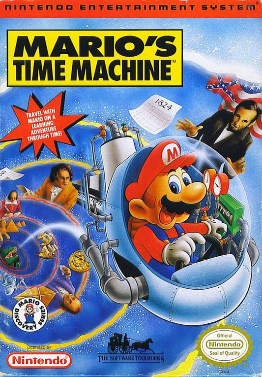 Mario's Time Machine (Nintendo NES)