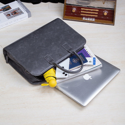 Men's Daily Casual Briefcase Handbag