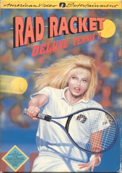 Rad Racket: Deluxe Tennis II (Nintendo NES)