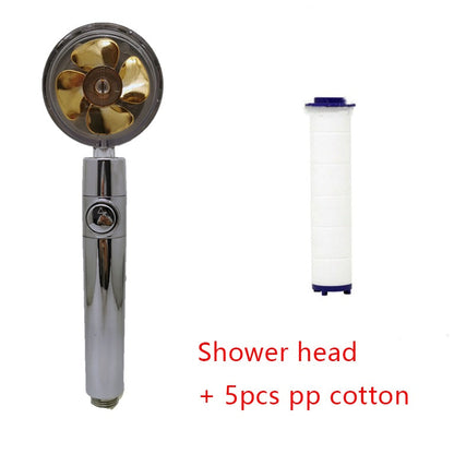 360 Rotating Water Saving Shower Head