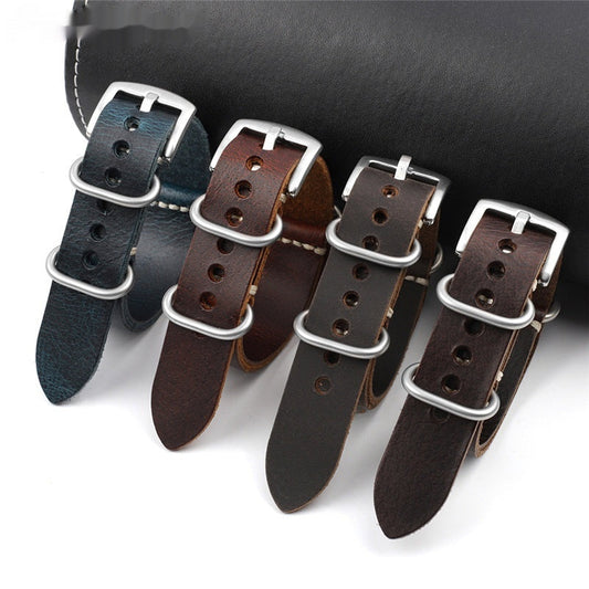 Leather Soft And Thin Men's And Women's Straps