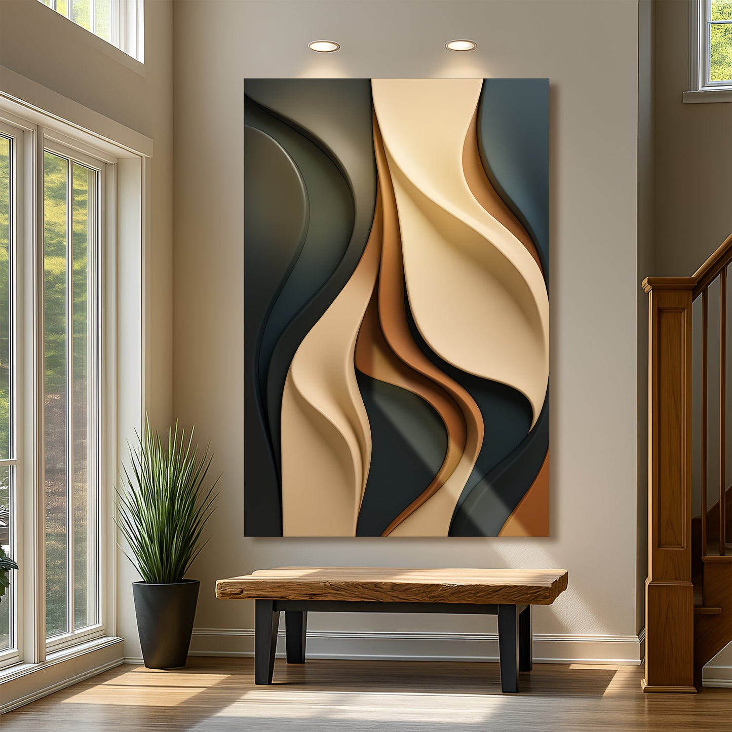 Modern Abstract Minimalist Wall Art