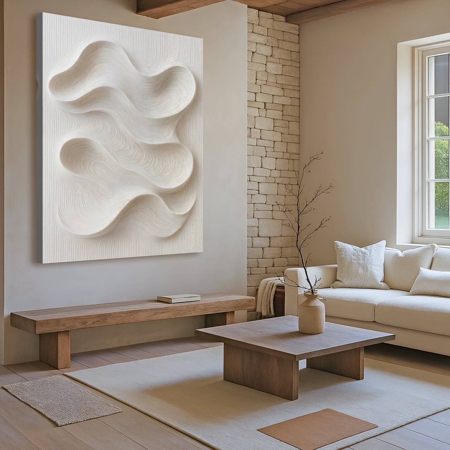 Minimalist Waves Wall Art