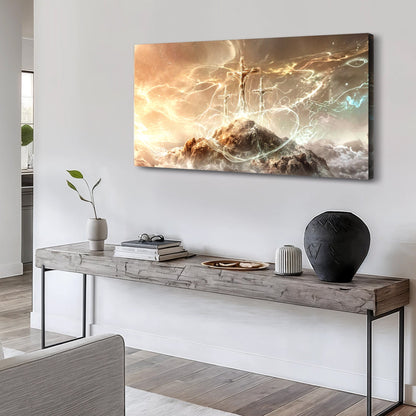 He Is Risen Faith Wall Art