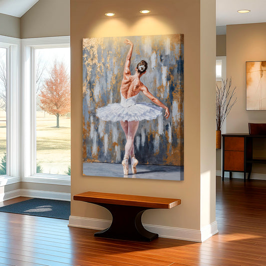 Modern Ballet Elegance Wall Art