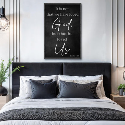 1 John 4:10 Faith Sign V