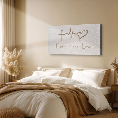 Faith, Hope, Love Faith Wall Art IV