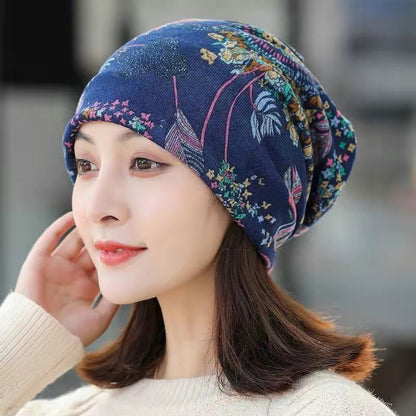 Cold-proof Warm Changeable Scarf Pullover Twist Hat
