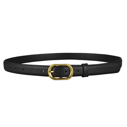 Trendy Unique Jeans All-match Decorative Thin Belt