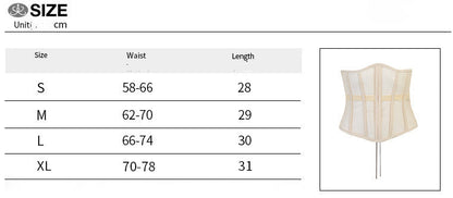 Women's Lace-Up Casual Waistcoat