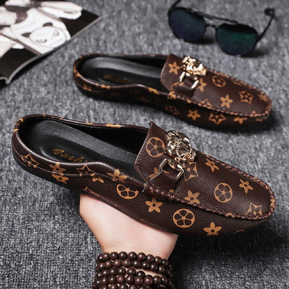 Men's Closed Toe Slip-On Leather Loafers