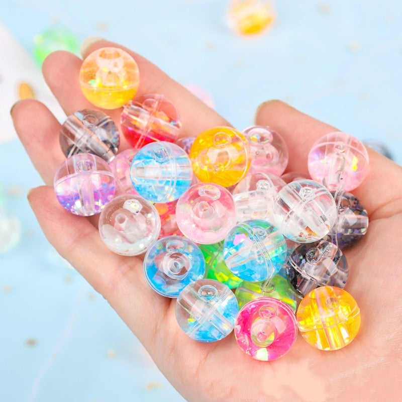 Acrylic Quicksand Ball Jewelry Materials