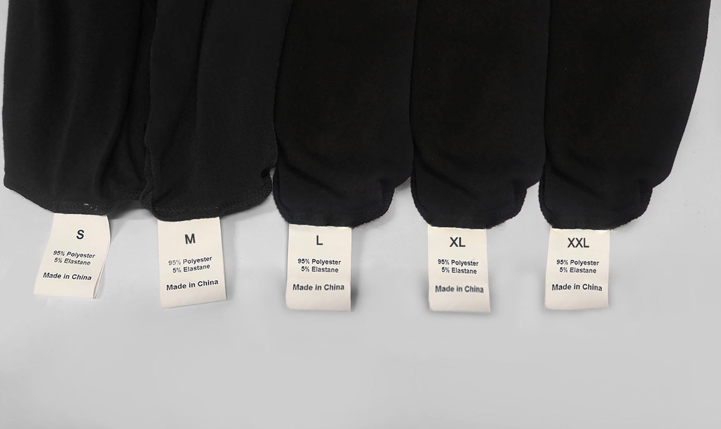 Creative Lucky Hand Printed Round Neck Short Sleeve